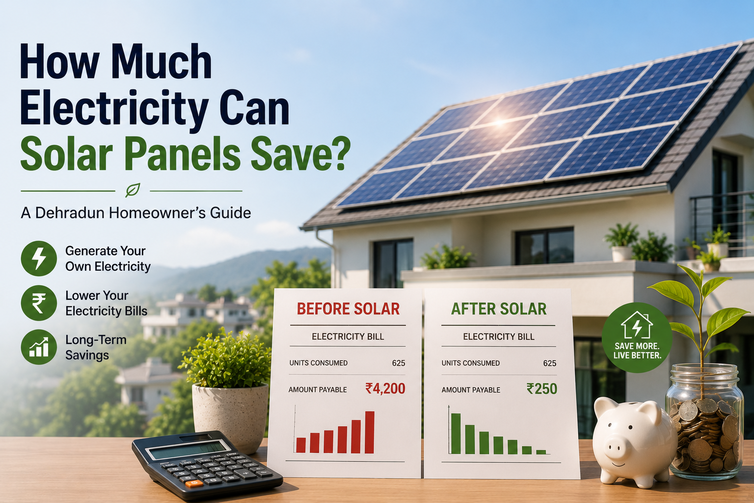 How Much Electricity Can Solar Panels Save? A Practical Guide for Homeowners in Dehradun