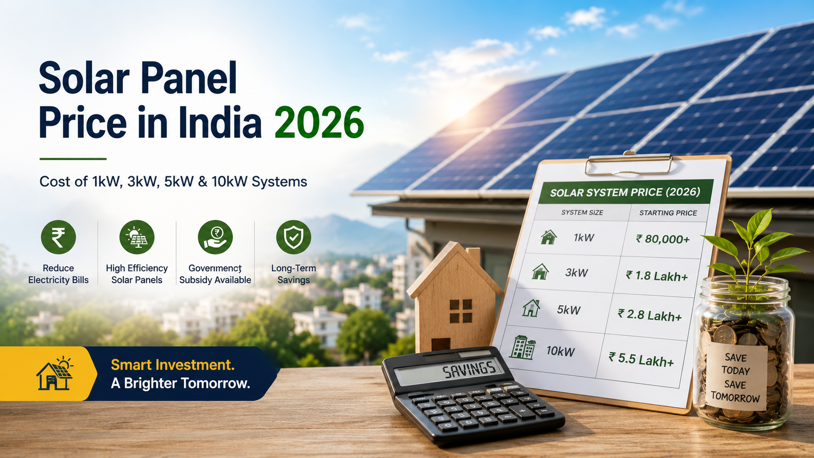 Solar Panel Price in India: What Homeowners Should Expect to Pay