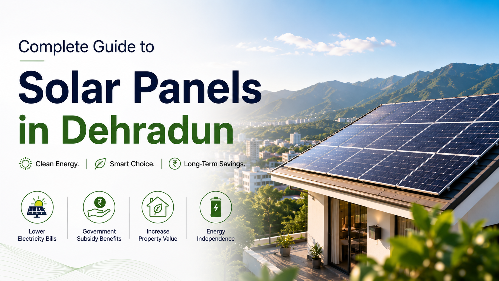 Complete Guide to Solar Panels in Dehradun