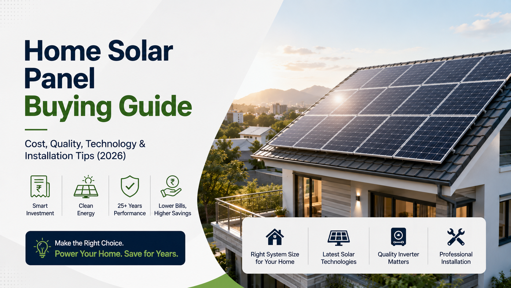 Home Solar Panel Buying Guide: What Every Homeowner Should Know Before Going Solar