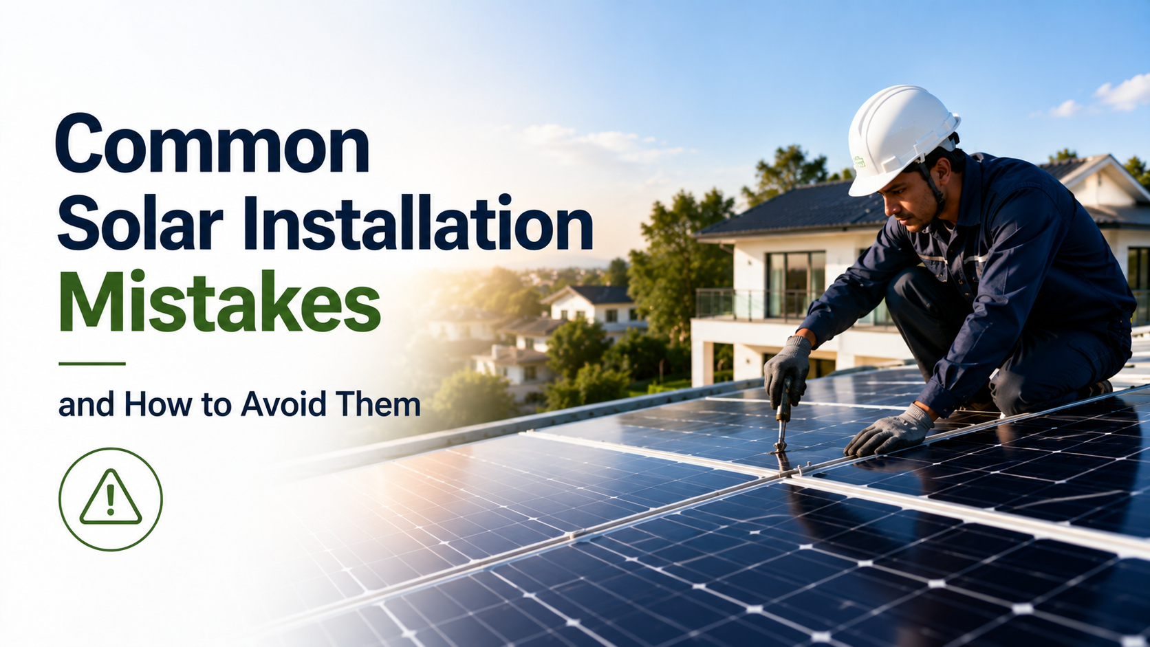 Common Solar Installation Mistakes and How to Avoid Them