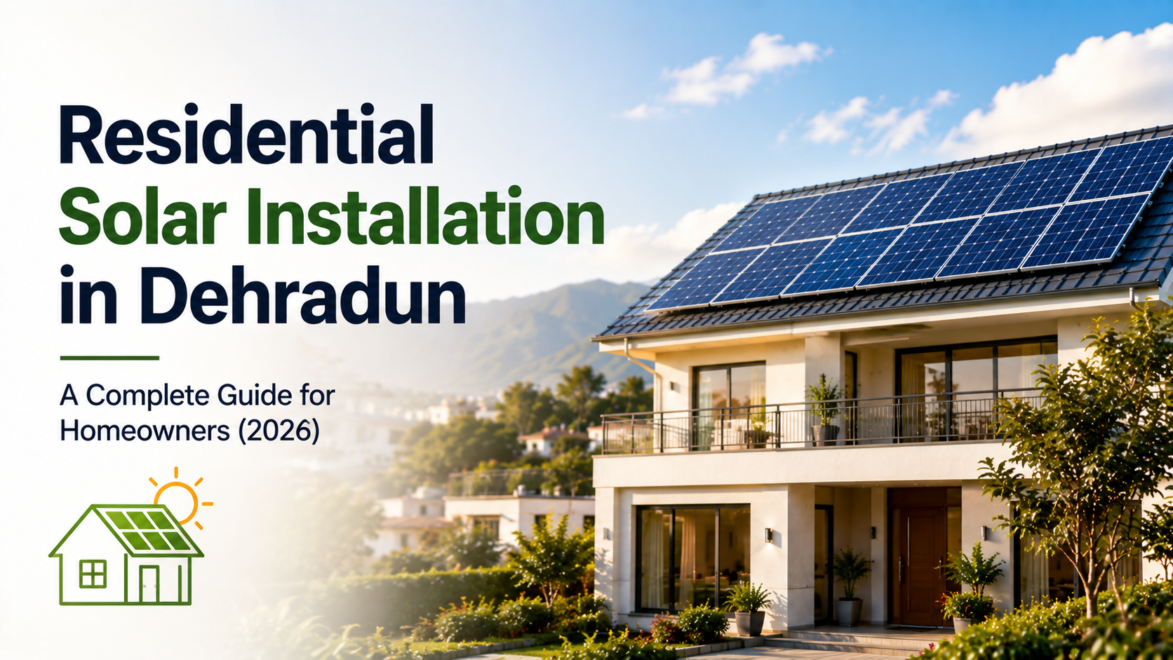 Residential Solar Installation in Dehradun: Complete Guide for Homeowners (2026)