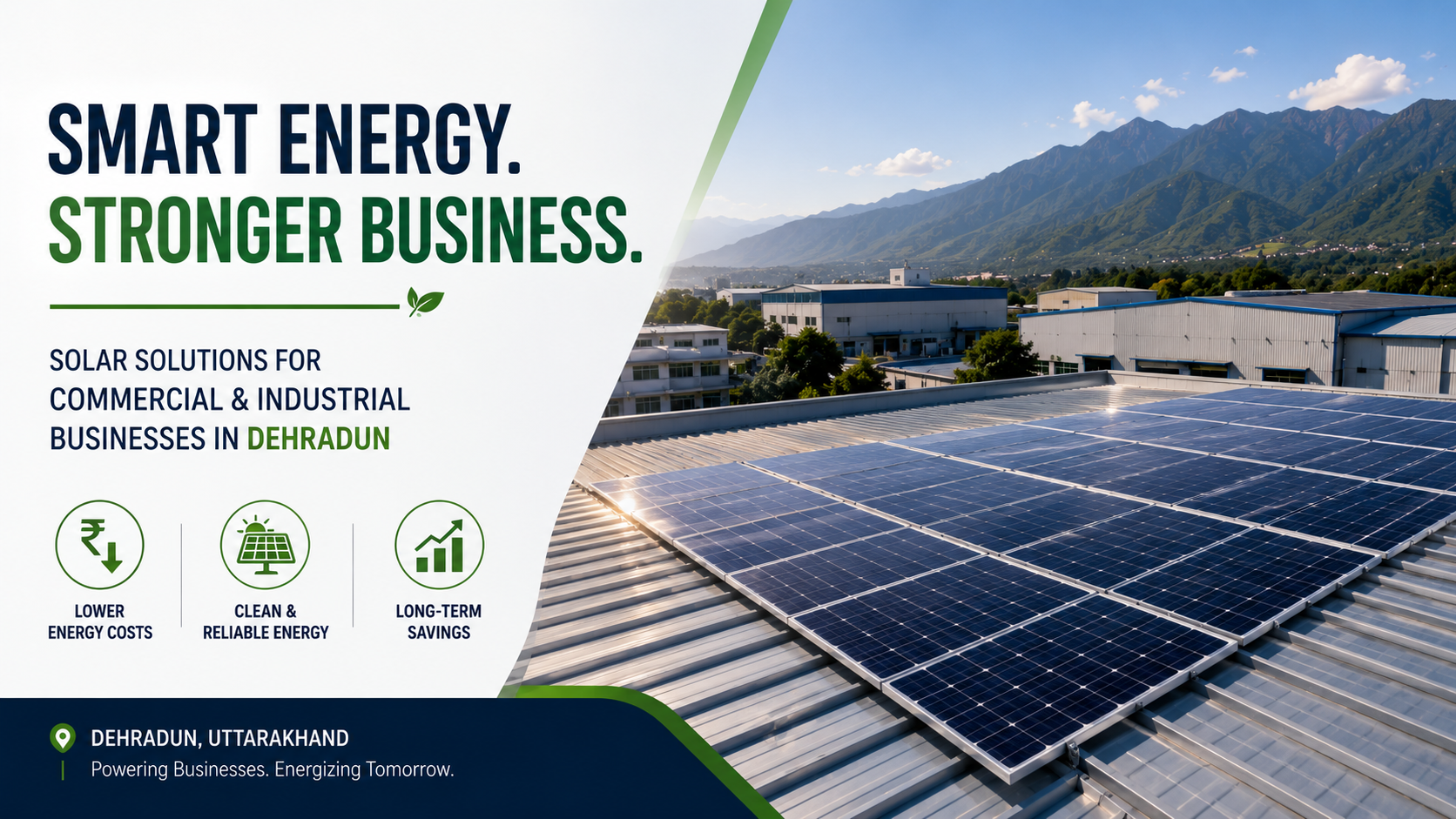 Commercial & Industrial Solar Installation in Dehradun